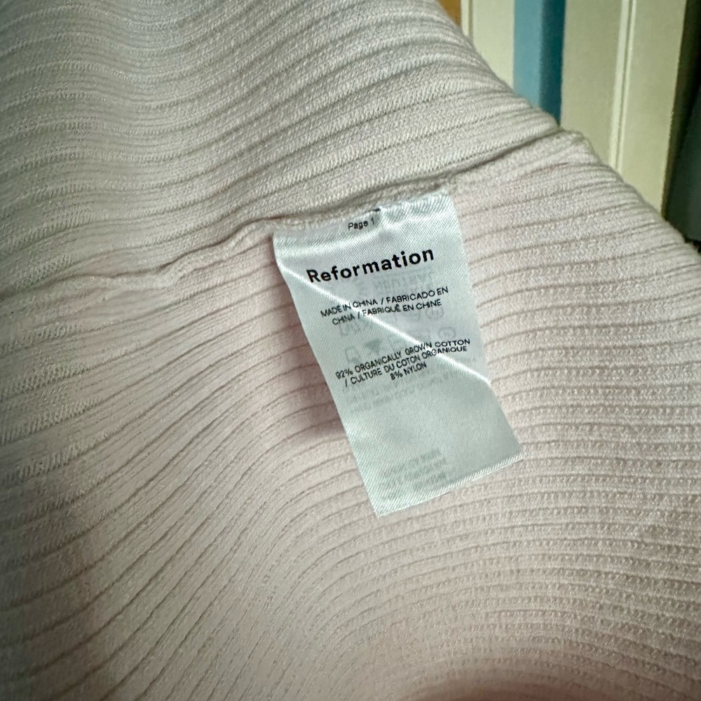 Reformation Heron Dress in Foxglove - Picture 9 of 10